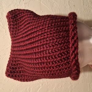 Handmade cat ear beanie(marron)